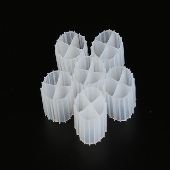 Self Cleaning PE MBBR Filter Media 10mm X 7mm With Long Service Life