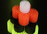 Colorful or customized Plastic Moving Media Filter For Aquariums Virgin HDPE Material