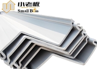 Grey Color Vinyl PVC Sheet Pile Customized Flood Protection Z Type Extrusion
