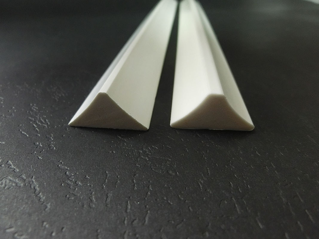 Customized Plastic Extrusion Profiles Foam PVC Flame Retardant 17mm Width