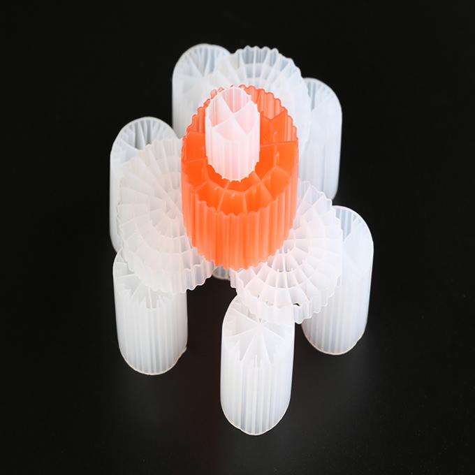 MBBR Bio Media With Virgin HIPS Material Size 5*10mm Any Color Bio ...