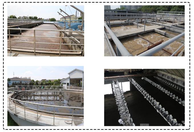 White Color Mbbr Filter Media with Virgin HDPE Material Ras Biochip 1