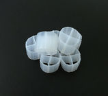 HIPS White Color Plastic Bio Media , Moving Bed Biofilter 12*9mm Size
