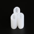 White Moving Bed Plastic Filter Media 20 Years Life Span With Virgin HDPE Material