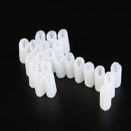 Virgin MBBR Bio Media Heavy Size 5*10mm White Virgin HIPS Material Plastic Biocell