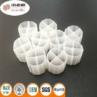 HIPS White Color Plastic Bio Media , Moving Bed Biofilter 12*9mm Size