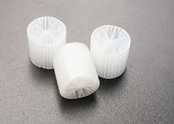 White Color MBBR Filter Media Virgin HDPE Material 15*15mm Size Bio Media For Fish Pond