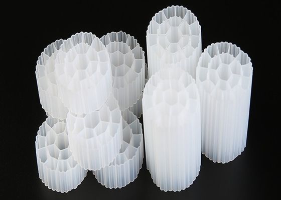 35mm X 18mm Size Virgin HDPE Material MBBR Bio Media PE07 For Aquariums