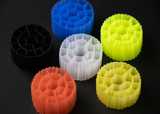 Buy Lower Energy Consumption MBBR Bio Media K2 PE07 MBBR Bio Balls online manufacture