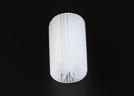 White Color MBBR Bio Media Virgin HDPE Material 15*15mm Size For Wastewater Treatment