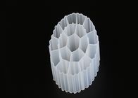 White Color MBBR Filter Media K3 Bio Media Good Impact Resistance With Virgin HDPE