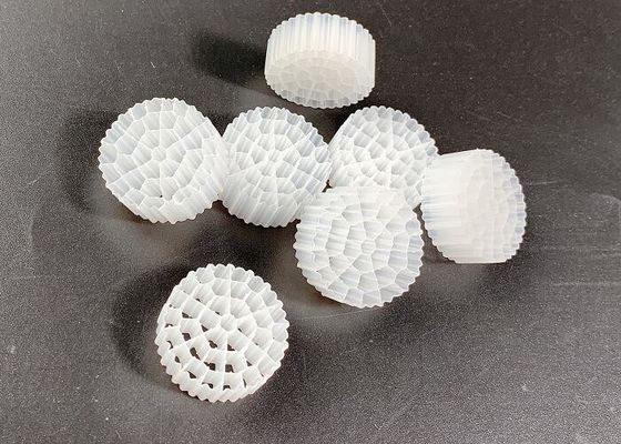 Buy Biotube Biopipe Bio Balls Biocell Filter Media White Color HDPE Material online manufacture