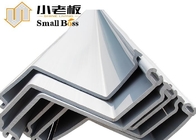 Grey Color Vinyl PVC Sheet Pile Customized Flood Protection Z Type Extrusion