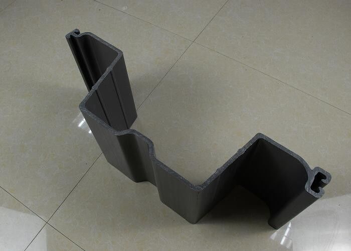 Zero Toxic Coatings PVC Sheet Pile Grey Color For River Protection