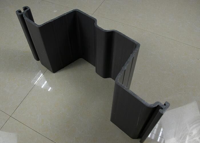 Zero Toxic Coatings PVC Sheet Pile Grey Color For River Protection