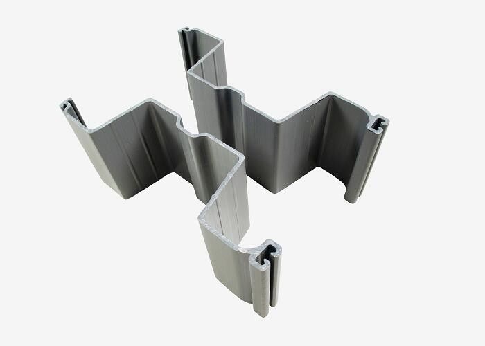 Plastic UPVC Pvc Sheet Piling For Seawalls Civil Construction Grey Color