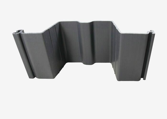 Plastic Pvc Grey Color UPVC Sheet Piling For Seawalls Civil Construction