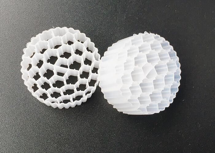 Activecell Biotube MBBR Plastic Filter Media White Color 800m2/M3
