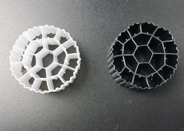 Active Cell Process White Color HDPE Plastic MBBR Media For SBRs