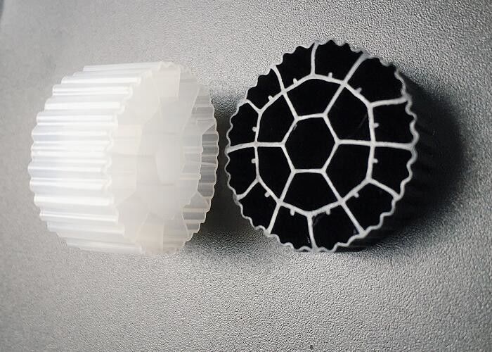 Active Cell Process White Color HDPE Plastic MBBR Media For SBRs