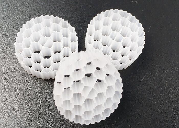 Pe38 25*4mm Hdpe Mbbr Bio Filter Media Safty Moving Bed Large Surface Area
