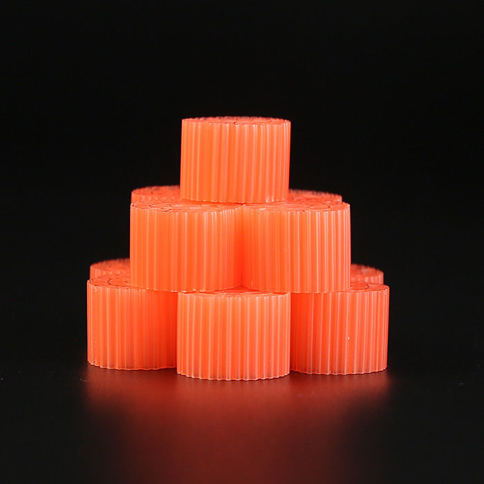 MBBR Biofilter Media Plastic Filter Media 0.96 - 0.98g/cm3 Density And White Color