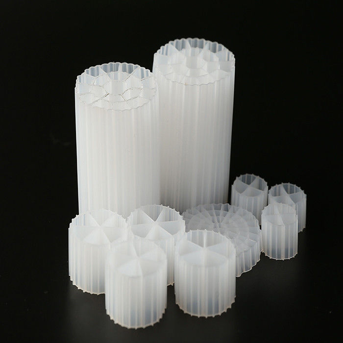 MBBR biopipe White Color And HDPE Material K3 Filter Media Shock Resistance And Good Surface Area ifas k1 pond filter