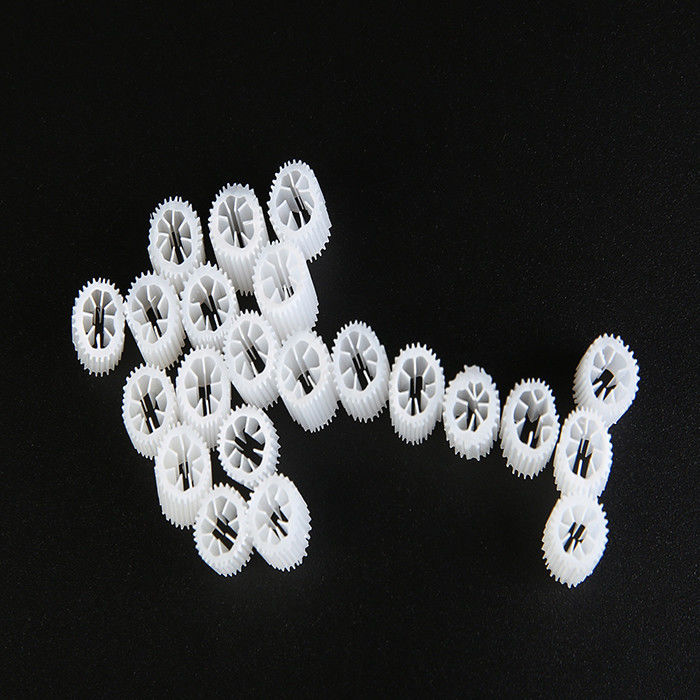 7 Holes Floating Filter Media HIPS Material Plastic Biocell For Industrial Sewage