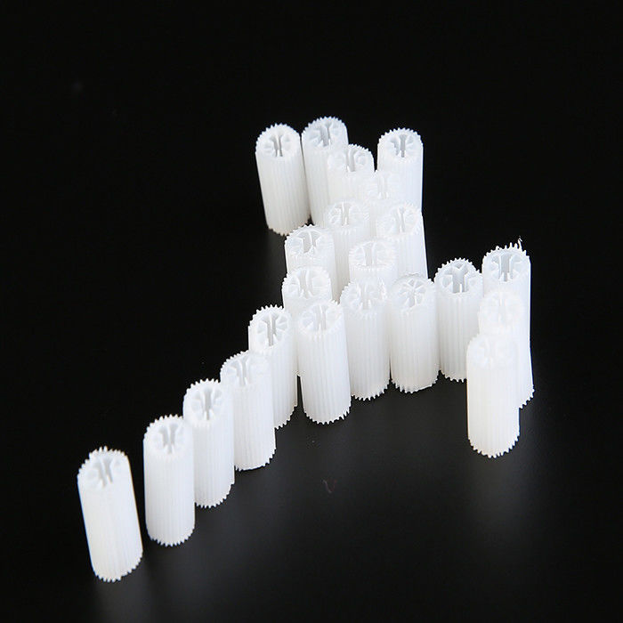 MBBR Bio Media Heavy Size 5*10mm White Virgin HIPS Material Plastic Biocell For  treatemt