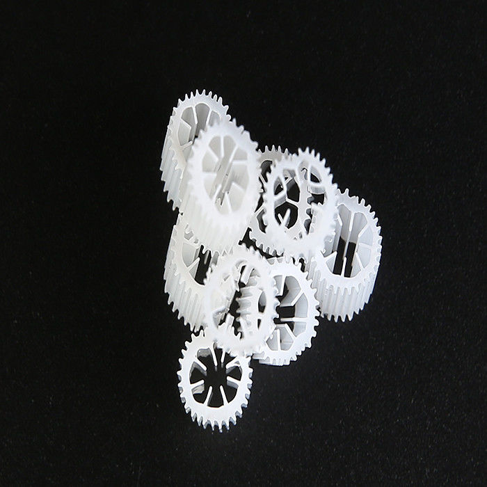 Seven Holes Biocell Filter Media HIPS white color Material Plastic Sinking Filter Media For Pool