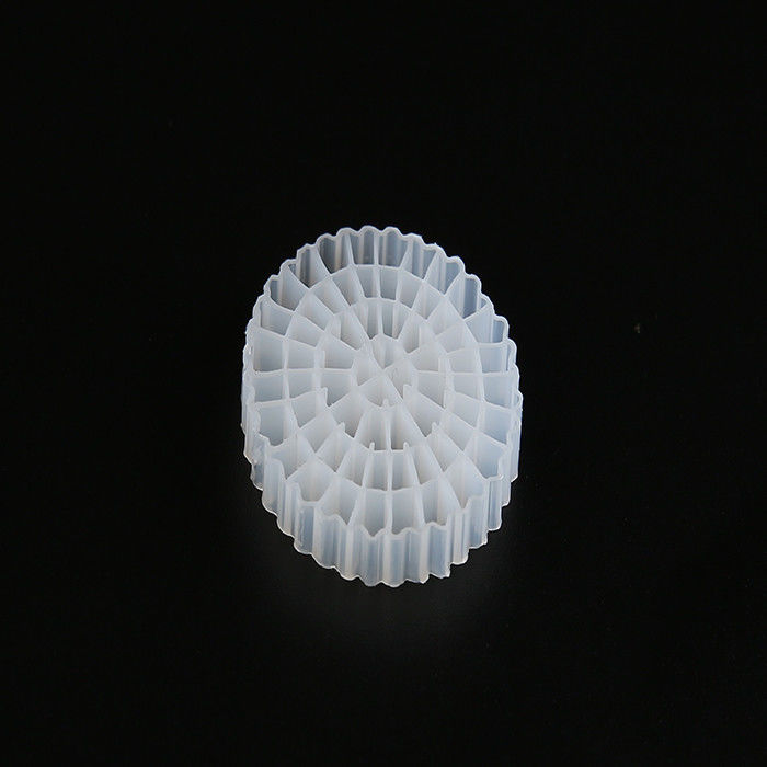 White Color MBBR Bio Media Virgin HDPE Material K5 For Waste Water Treatment