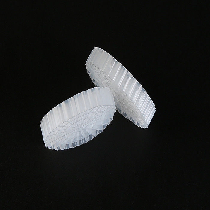 RAS White Plastic Filter Media MBBR K5 For Fish Farm , Water Treatment