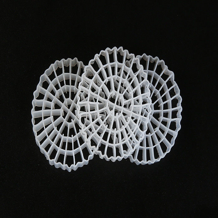 Sewage Treatment Plastic Filter Media MBBR HDPE biomover large 1200 m2/m3 Surface Area IFAS equipment