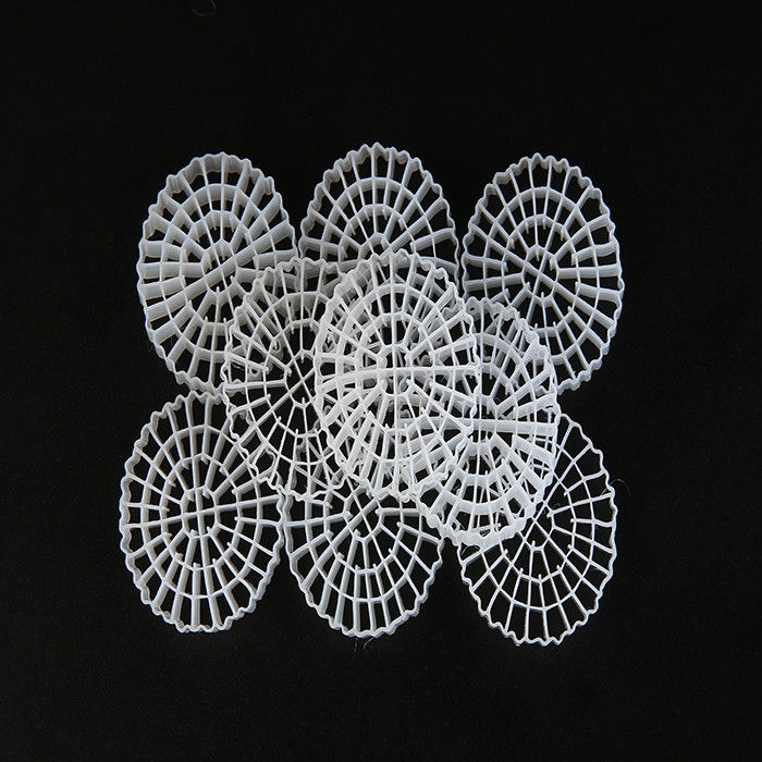 Waste Water Treatment Floating Filter Media 64 Holes K5 Bio Media With Virgin HDPE Material