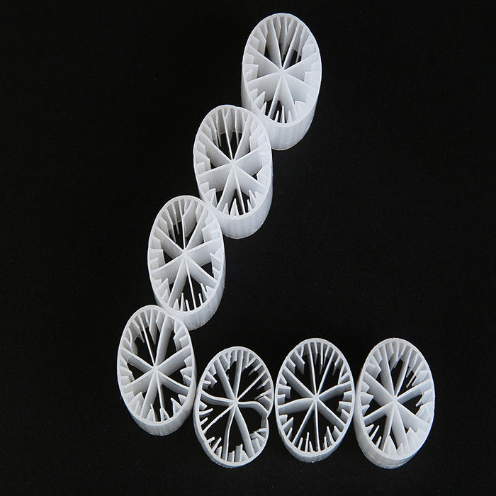 Good Surface Area Biocell Filter Media Aquaculture Biofilter HDPE Material