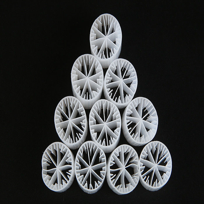 Fish Pond Virgin HDPE Biocell Filter Media White Color Good Surface Area
