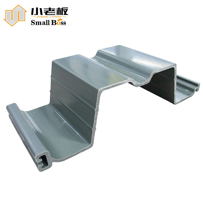 Plastic U718 Recycled Vinyl Sheet Piles Embankment Consolidation River Bed Consolidation Plastic Sheet Pile