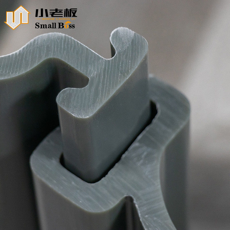 Plastic U718 Recycled Vinyl Sheet Piles Embankment Consolidation River Bed Consolidation Plastic Sheet Pile