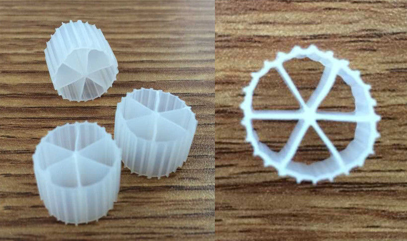 Long Service Life MBBR Water Treatment K1 Filter With Virgin HDPE Material For RAS