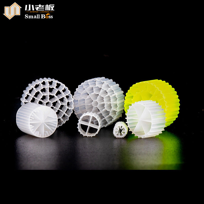 PE38 HDPE Plastic Mbbr Bio Filter Media For Water Treatment