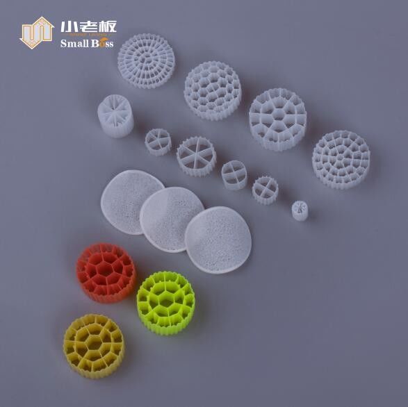 25*10mm FDA 800M2/M3 BIOCELL Biotube Floating Carrier Mbbr Filter