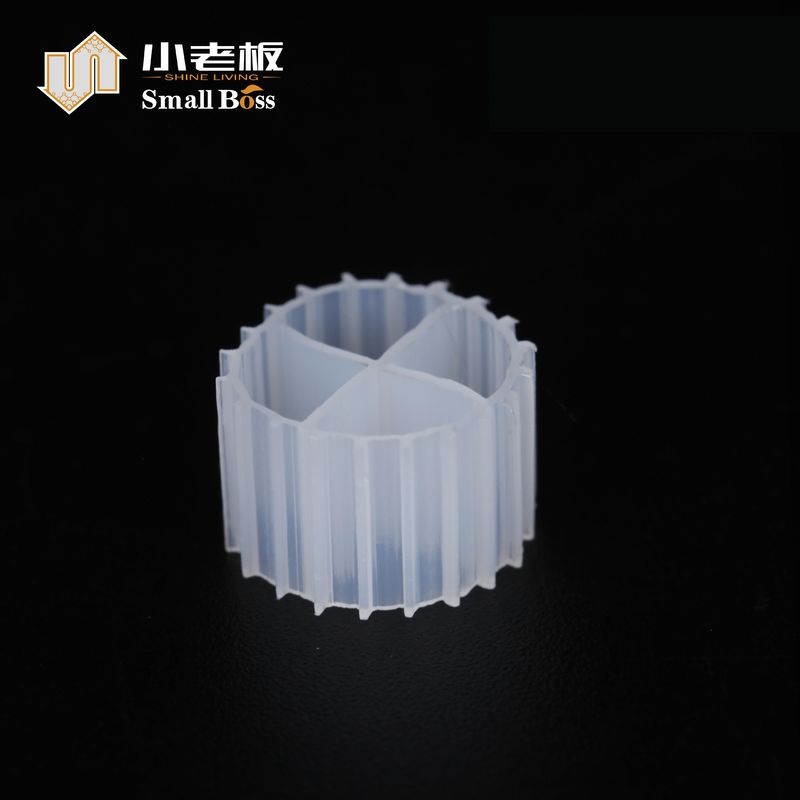 PE02 Biological Waste Water Treatment Technic Mbbr Filter Media PE Polymer Material SBR Technology