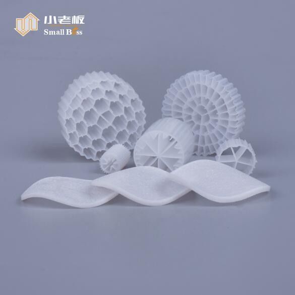 PE38 Professional Plastic Filter Media HDPE Material Aquarium Bio Media