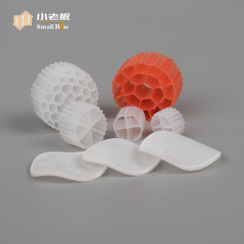 PE38 Professional Plastic Filter Media HDPE Material Aquarium Bio Media