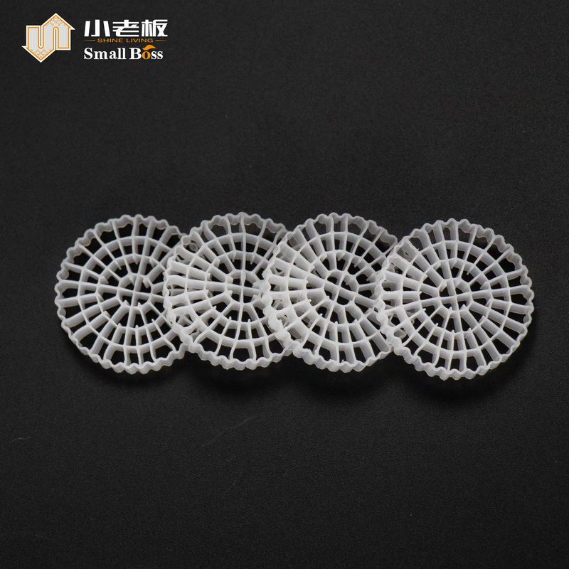 PE75 Biocell Filter Media For Nitrification Process With High Surface Area And Fast Bio-film Formation