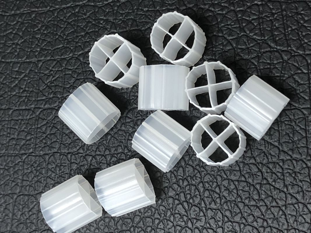 Extrusion Process Kaldnes Filter MBBR Media  With Speacial Formula for Municipal industry water treatment