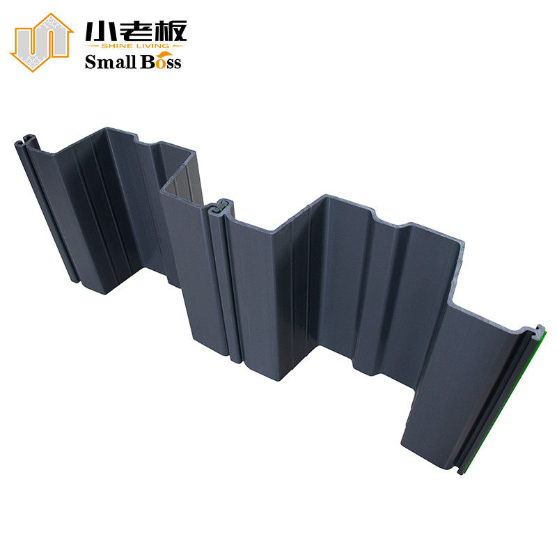 PVC Plastic Sheet Pile Vinyl Sheet Piling For Erosion Control River Bank Ditch