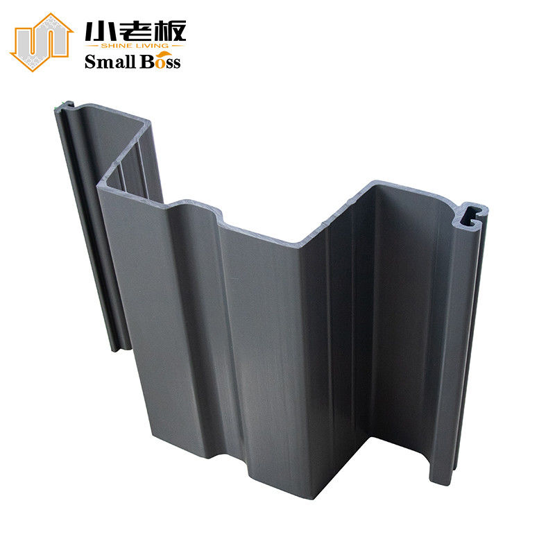 PVC Plastic Sheet Pile Vinyl Sheet Piling For Erosion Control River Bank Ditch