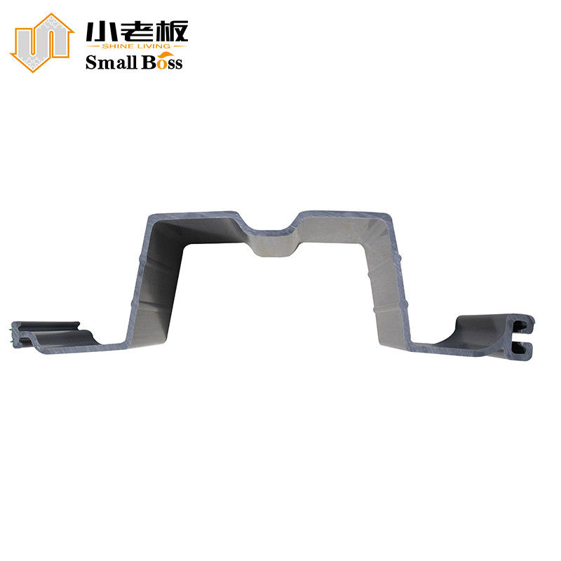 PVC Plastic Sheet Pile Vinyl Sheet Piling For Erosion Control River Bank Ditch