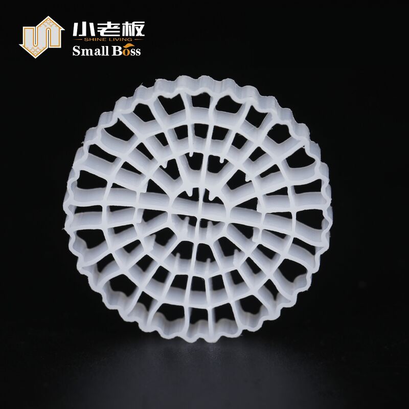 Shock Resistance Plastic MBBR Biocell Filter Media High Surface Area For RAS